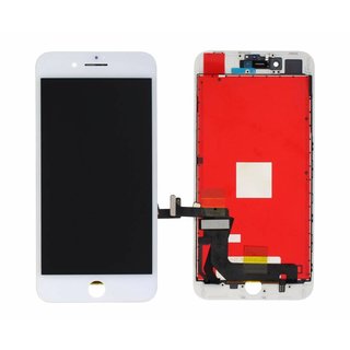 LG DTP & C3F, OEM New, LCD Display Modul, Weiß, For iPhone 8 Plus