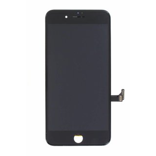 LG DTP & C3F, OEM Refurbished, Display, Black, For iPhone 8 Plus
