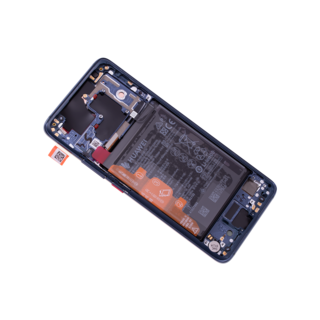 Huawei Mate 20 Pro Dual Sim (LYA-L29C) LCD Display Module, Midnight Blue, Incl. battery HB486486ECW, 02352GFX