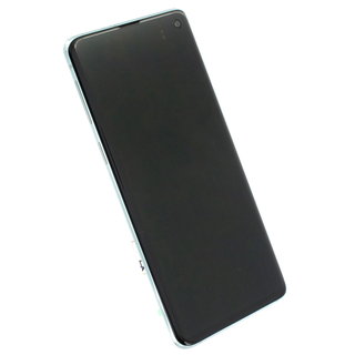 Samsung Galaxy S10 (G973F) Display, Prism Green/Grün, GH82-18850E;GH82-18835E