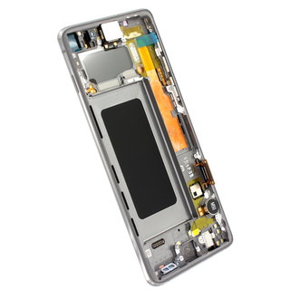 Samsung Galaxy S10 (G973F) Display, Prism Black/Zwart, GH82-18850A;GH82-18835A;GH82-18860A