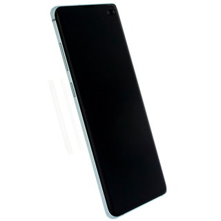 Samsung Galaxy S10+ (G975F) Display, Prism Green/Groen, GH82-18849E;GH82-18834E;GH82-18857E