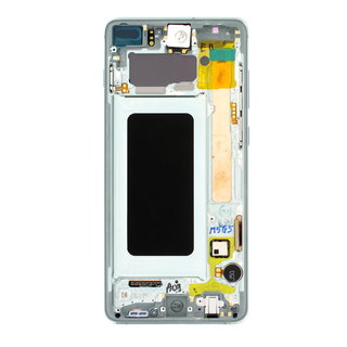 Samsung Galaxy S10+ (G975F) Display, Prism Green/Groen, GH82-18849E;GH82-18834E;GH82-18857E