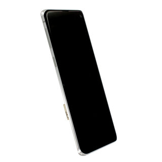 Samsung Galaxy S10 (G973F) Display, Prism White/Weiß, GH82-18850B;GH82-18835B