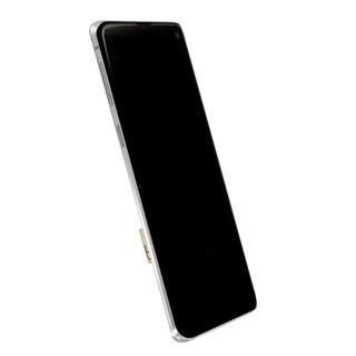 Samsung Galaxy S10 (G973F) Display, Prism White/Wit, GH82-18850B;GH82-18835B