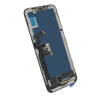 LCD Display Module, OEM, Zwart, Geschikt Voor Apple iPhone X