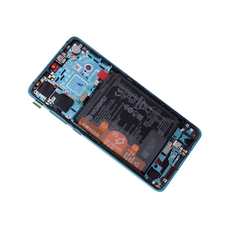Huawei P30 Dual Sim (ELE-L29) Display, Aurora Blue/Blauw, Incl. Battery, 02352NLN