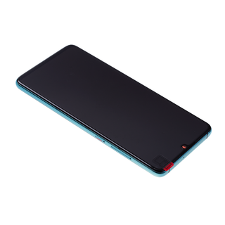 Huawei P30 Dual Sim (ELE-L29) Display, Aurora Blue/Blau, Incl. Battery, 02352NLN