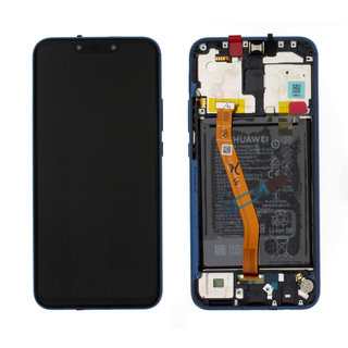 Huawei Mate 20 lite (SNE-LX1) Display, Sapphire Blue, Incl. Battery HB386589ECW, 02352DKM;02352DFJ;02352GTT