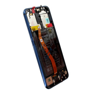 Huawei Mate 20 lite (SNE-LX1) Display, Sapphire Blue/Blau, Incl. Battery HB386589ECW, 02352DKM;02352DFJ;02352GTT