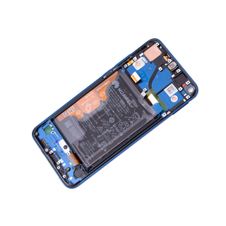 Huawei View 20 (PCT-L29) Display, Phantom Blue/Blau, Incl. Battery HB436486ECW, 02352JKQ