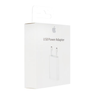 Apple USB-Charger for iPad, iPhone | 5.0V, 1.A | EU | 5W - Blister Pack