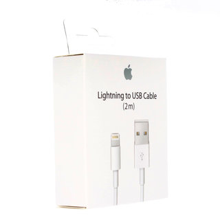 Apple Lightning auf USB Kabel - 2M - Blister Pack