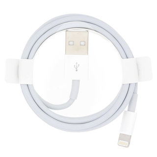 Lightning Naar USB Kabel, HIGH COPY - E75, Wit, 1M, Geschikt Voor iPhone, iPad, Airpods