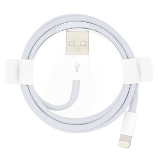 Lightning to USB Cable, HIGH COPY - E75, White, 1M, Compatible With The iPhone, iPad, Airpods