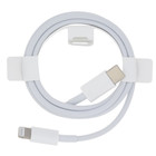 Lightning naar USB-C Kabel, HIGH COPY, Wit, 1M, Geschikt Voor iPhone, iPad, iMac, Macbook, Airpods