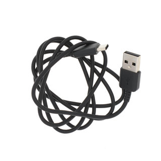 USB auf USB-C Kabel, HIGH COPY, Schwarz, 1M, Kompatibel Mit Samsung Telefon, Tablets