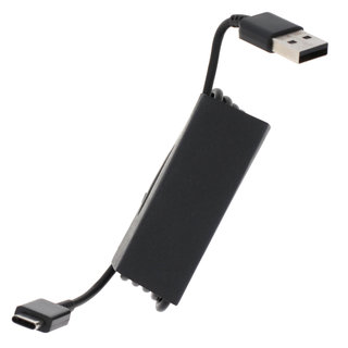 USB auf USB-C Kabel, HIGH COPY, Schwarz, 1M, Kompatibel Mit Samsung Telefon, Tablets