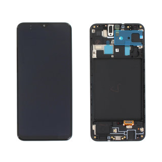 Samsung Galaxy A20 (A205F/DS) Display, Zwart, GH82-19571A;GH82-19572A