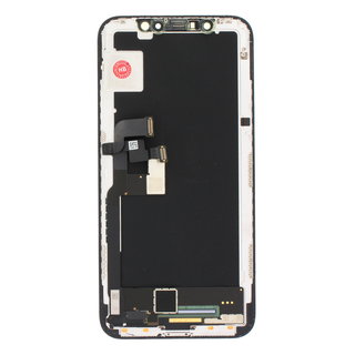 Display, OEM Pulled, Black, Compatible With The Apple iPhone X