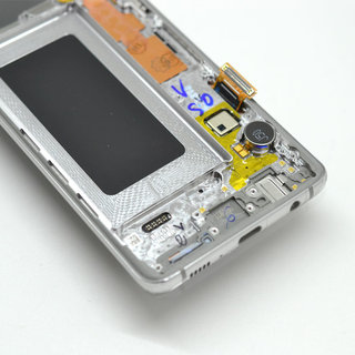Samsung Galaxy S10 (G973F) Display, Silber, GH82-18850G;GH82-18835G