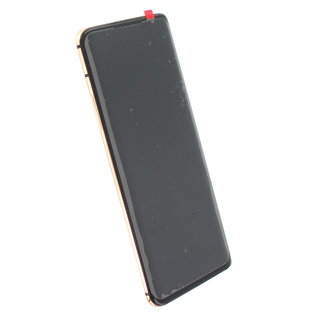 OnePlus 7 Pro (GM1913) LCD Display, Incl. frame, Almond/Goud, OP7P-216549