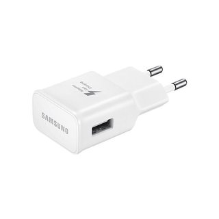 Samsung USB naar Micro USB Kabel + Fast Charger/Oplader 15W, Wit, EP-TA20EWEUGWW