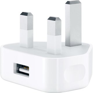 Apple USB Charger / Power Adapter for iPad, iPhone | UK | 5W | Bulk