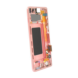 Samsung Galaxy S10 (G973F) Display, Flamingo Pink/Rosa, GH82-18850D;GH82-18835D