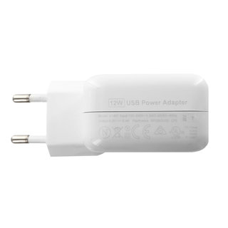 USB Charger | HIGH COPY | White | EU | 12W | Bulk | Compatible with iPhones, iPads, AirPods