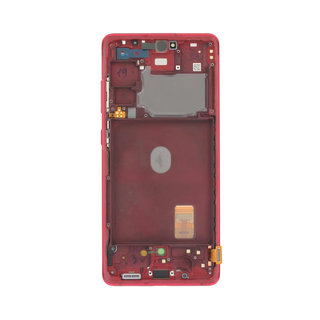 Samsung Galaxy S20 FE 5G (G781) Display, Cloud Red/Rood, GH82-24214E;GH82-24215E