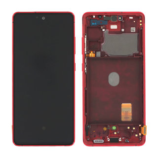 Samsung Galaxy S20 FE 4G (G780) Display, Cloud Red/Rot, GH82-24219E;GH82-24220E;GH82-31328E;GH82-31329E