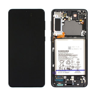 Samsung G996B Galaxy S21+ 5G Display + Batterij, Phantom Black/Zwart, GH82-24744A;GH82-24555A