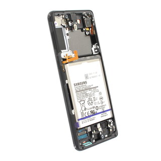 Samsung G996B Galaxy S21+ 5G Display + Batterie, Phantom Black/Schwarz, GH82-24744A;GH82-24555A