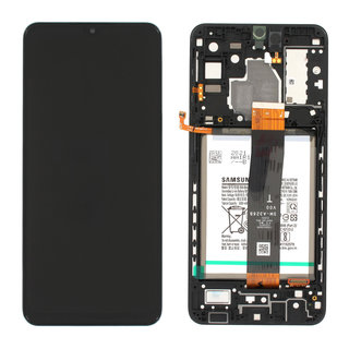 Samsung A326B Galaxy A32 5G Display + Battery, Black, GH82-25453A;GH82-25454A