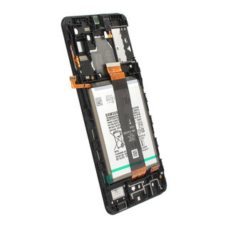 Samsung A326B Galaxy A32 5G Display + Batterij, Zwart, GH82-25453A;GH82-25454A