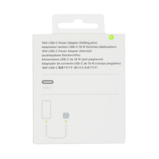 Apple USB-C Oplader A1696 | UK | 18W | Blisterverpakking