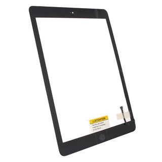 Touchscreen, OEM New, Black, Incl. Tape/Adhesive For Touchscreen, OEM New, Compatible With The Apple iPad 9.7 (2017)