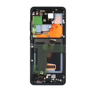 Samsung Galaxy S20 Ultra (G988F/DS) Display, Incl. Camera, Cosmic Black, GH82-22271A;GH82-22327A