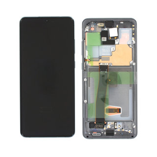 Samsung Galaxy S20 Ultra (G988F/DS) Display, Incl. Camera, Cosmic Grey/Grijs, GH82-22271B;GH82-22327B