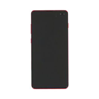 Samsung Galaxy S10+ (G975F) Display, Cardinal Red/Rot, GH82-18849H;GH82-18834H;GH82-18857H