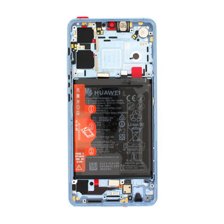 Huawei P30 New Version (ELE-L29) Display + Batterie, Breathing Crystal, 02354HMF