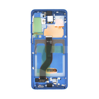 Samsung Galaxy S20+ (G985F/DS) / Galaxy S20+ 5G (G986F/DS) Display, Aura Blue/Blauw, GH82-22134H;GH82-22145H