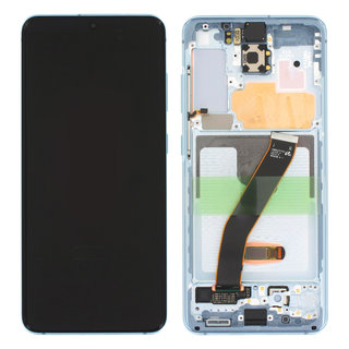 Samsung Galaxy S20 5G (G981F/DS) Display, Cloud Blue/Blauw, GH82-22123D;GH82-22131D