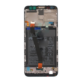 Huawei Mate 10 Lite RNE-L01 LCD Display Module + Touch Screen Display + Frame, Black, Incl. Battery 3340mAH, 02351QCY;02351PYX