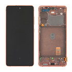 Samsung Galaxy S20 FE 5G (G781) Display, Cloud Orange/Oranje, GH82-24214F;GH82-24215F