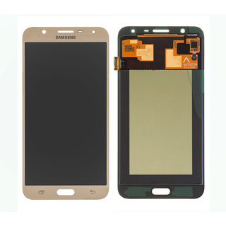 Samsung J701 Galaxy J7 Neo LCD Display Modul, Gold, GH97-20904B