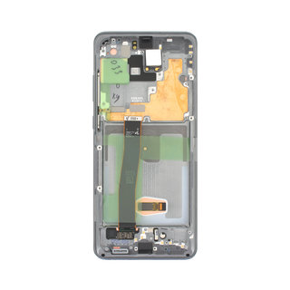 Samsung Galaxy S20 Ultra (G988F/DS) Display, Excl. Camera, Cosmic Grey/Grijs, GH82-26032B;GH82-26033B