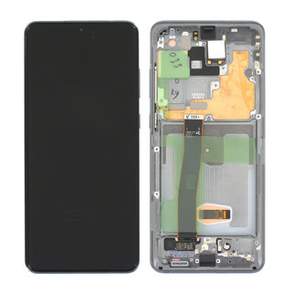 Samsung Galaxy S20 Ultra (G988F/DS) Display, Excl. Camera, Cosmic Grey/Grijs, GH82-26032B;GH82-26033B