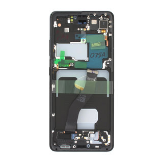 Samsung Galaxy S21 Ultra 5G (G998B) Display, Phantom Black, (Excl. Camera), GH82-26035A;GH82-26036A